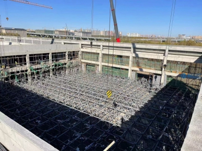 湖北仙桃農貿市場網架結構工程